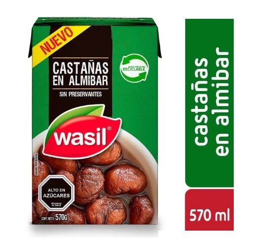 CASTAÑA ENTERAS WASIL  570G