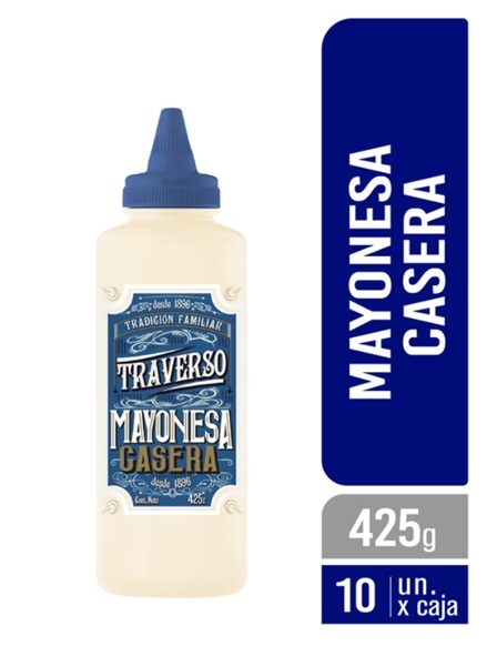 MAYONESA CASERA VINTAGE 425G TRAVERSO