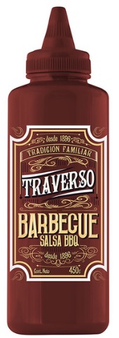 SALSA BARBECUE VINTAGE 450G TRAVERSO