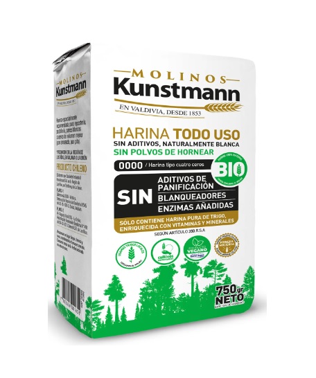 HARINA KUNTSMANN  750GR TODO USO