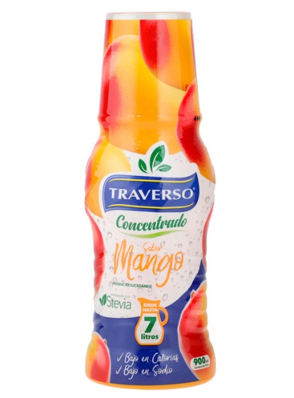 JUGO DE MANGO CONCENTRADO TRAVERSO 900ML