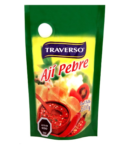 AJI PEBRE 500 DOYPACK TRAVERSO