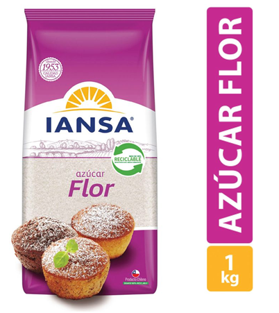 AZUCAR FLOR IANSA 1 KG.