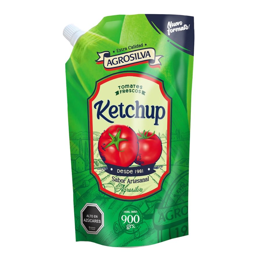 KETCHUP 900 GR DP AGROSILVA