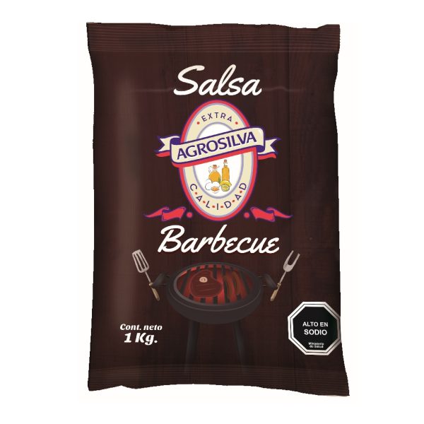 SALSA BBQ 1 KG AGROSILVA