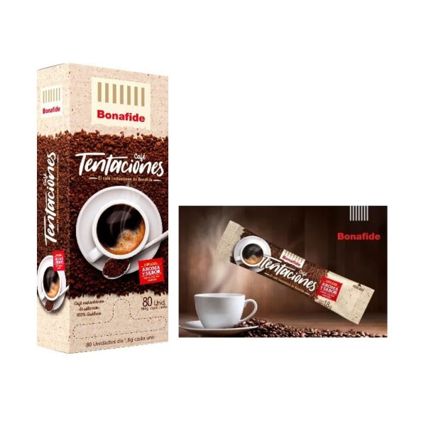 CAFE INST. DISPLAY 80 STICKS DE 1.8 GRS. C/U TENTACIONES