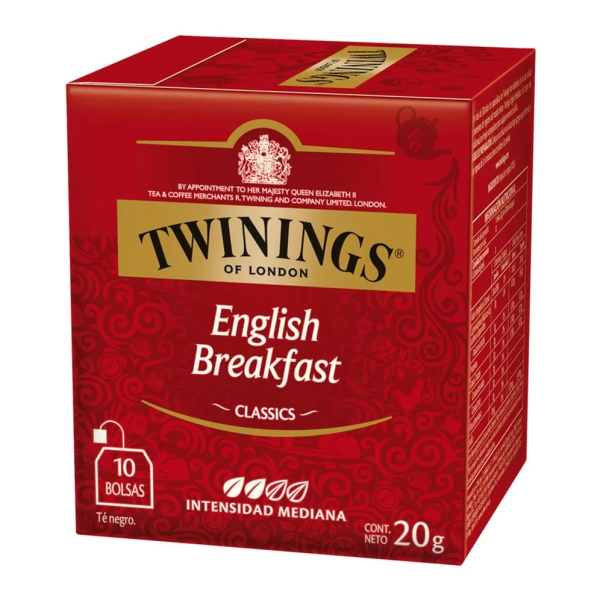 TE ENGLISH BREAKFAST 10 BOLSITAS TWININGS