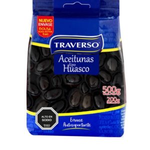 ACEITUNAS HUASCO TRAVERSO 200 GRS