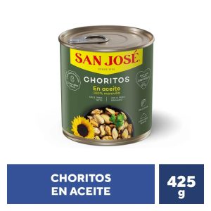 CHORITOS EN ACEITE SAN JOSE 425 GRS