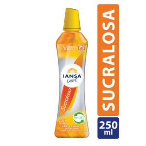 ENDULZANTE SUCRALOSA CERO K IANSA 4X250 ML(amarilla)