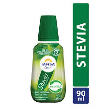 ENDULZANTE STEVIA CERO K IANSA PACK 4X90 ML (verde)