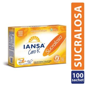 IANSA CERO K SUCRALOSA 100 SACHET