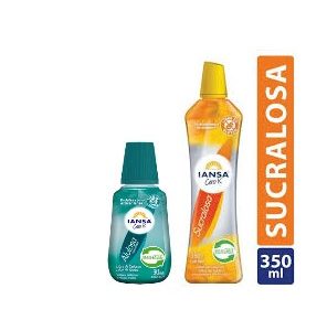 ENDULZANTE ALULOSA + SUCRALOSA IANSA CERO K 4X90 ML