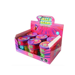 GOMITAS CONFITADAS DULCES JELLY BEANS DISPLAY 6X80 GRS.