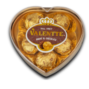 BOMBONES CORAZON VALENTTE 62.5 GRS