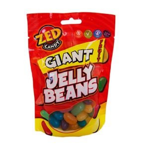 GOMITAS CONFITADAS DULCES GIANT JELLY BEANS ZED 90 GRS