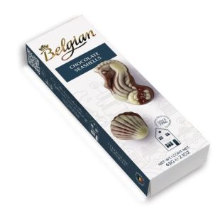 CHOCOLATE SEASHELLS BELGIAN 65 GRS