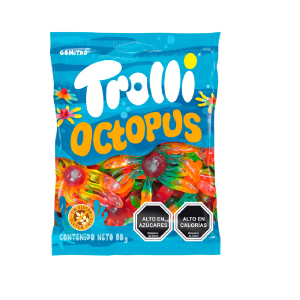 GOMITAS PULPITOS TROLLI 80 GRS