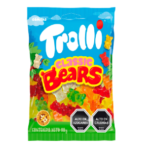 GOMITAS OSITOS TROLLI 80 GRS