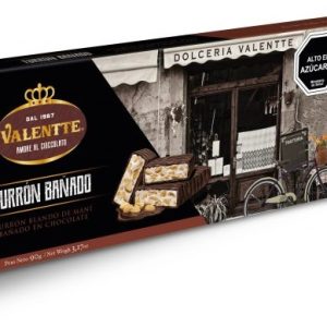 TURRON VALENTTE 90GRS " Mani Bañado"