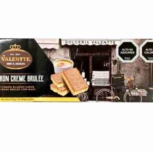 TURRON VALENTTE 90GRS " Creme Brulle"