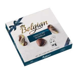 BELGIAN CHOCOLATE SEASHELLS 195GR