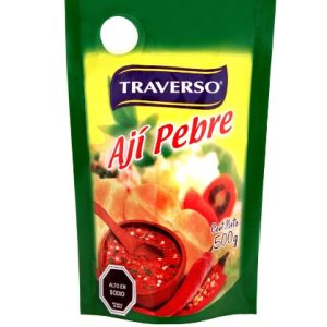 AJI PEBRE TRAVERSO DOYPACK 500 GRS