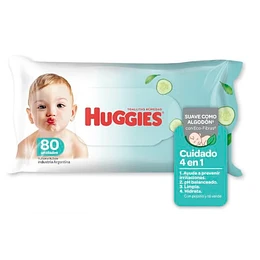 TOALLAS HUMEDAS HUGGIES 4 EN 1 - 80 UNID. (245295)