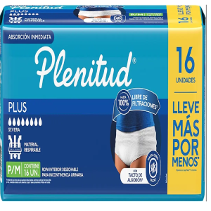 ROP INTERIOR PLENITUD PROTECT PLUS P/M 2X16. (245516)