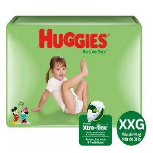 PANAL ACTSEC HUGGIES XXG PAQ 44 UNID. (247033)