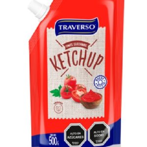 KETCHUP TRAVERSO DOYPACK 500 GRS