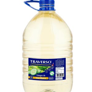 VINAGRE DE VINO BLANCO TRAVERSO 5 LITROS