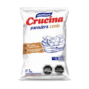 INDUS. CRUCINA MANTECA PANADERA CERDO 1 KILO