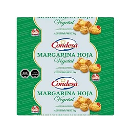 MARGARINA HOJA VEGETAL - CONDESA 2 KLS.