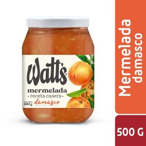 MERMELADA WATTS FRACO DAMASCO 500GR