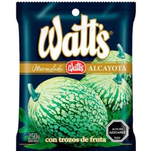 MERMELADA WATTS ALCAYOTA 225 grs.