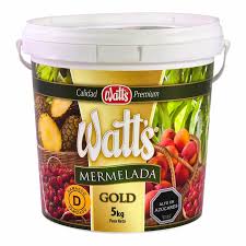 MERMELADA GOLD FRUTILLA GLN INDUSTRIAL WATTS 5 KG.