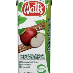 JUGO WATTS NECTAR MANZANA 200ML