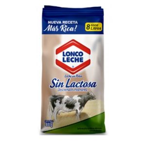 LECHE POLVO SIN LACTOSA  LONCOLECHE 800 GRS