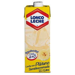 LECHE PLATANO LIQUIDA LONCOLECHE 1 LT.