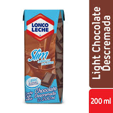 LECHE CHOCOLATE DESCREMADA LONCOLECHE 200 ML LIGHT