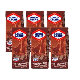 LECHE CHOCOLATE LIQUIDA LONCOLECHE 200 ML.