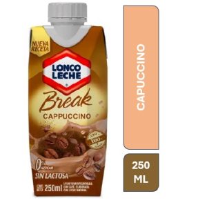 LECHE CAPPUCINO BREAK LONCOLECHE 250 ML.