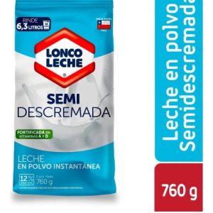 LECHE POLVO LONCOLECHE SEMIDESCREMADA 760 grs.