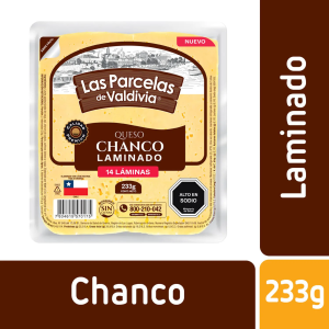 QUESO CHANCO LAS PARCELAS DE VALDIVIA 233 GRS