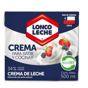 CREMA PARA BATIR LONCOLECHE 500 ML