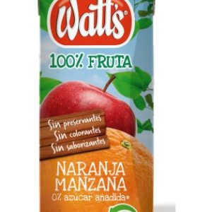 JUGO 100% FRUTA NRJA-MZNA WATTS 30X200ML
