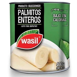 PALMITOS ENTEROS CONSERVA WASIL 400 GRS