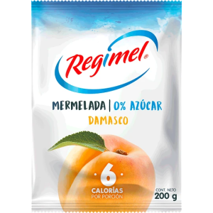 MERMELADA DAMASCO REGIMEL 200 GRS.