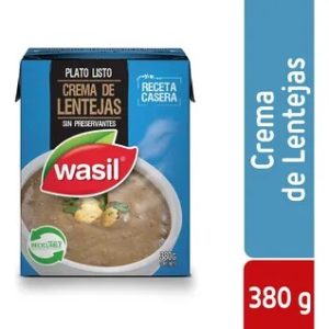 CONSERVA WASIL CREMA DE LENTEJAS WASIL 380 grs.